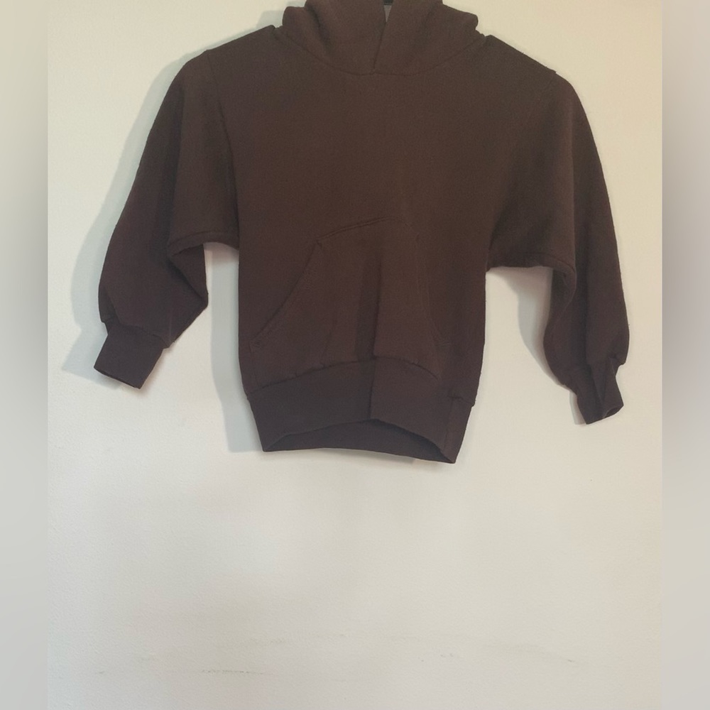 Brown KidS Port And Company Hoodie Youth XS (2-4)